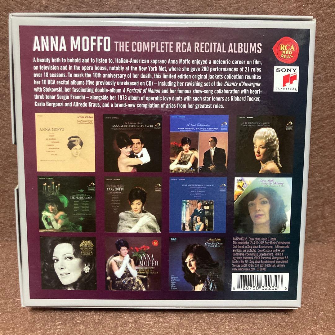 【12CD】アンナ・モッフォ/コンプリート・RCAリサイタル・アルバム【完全限定