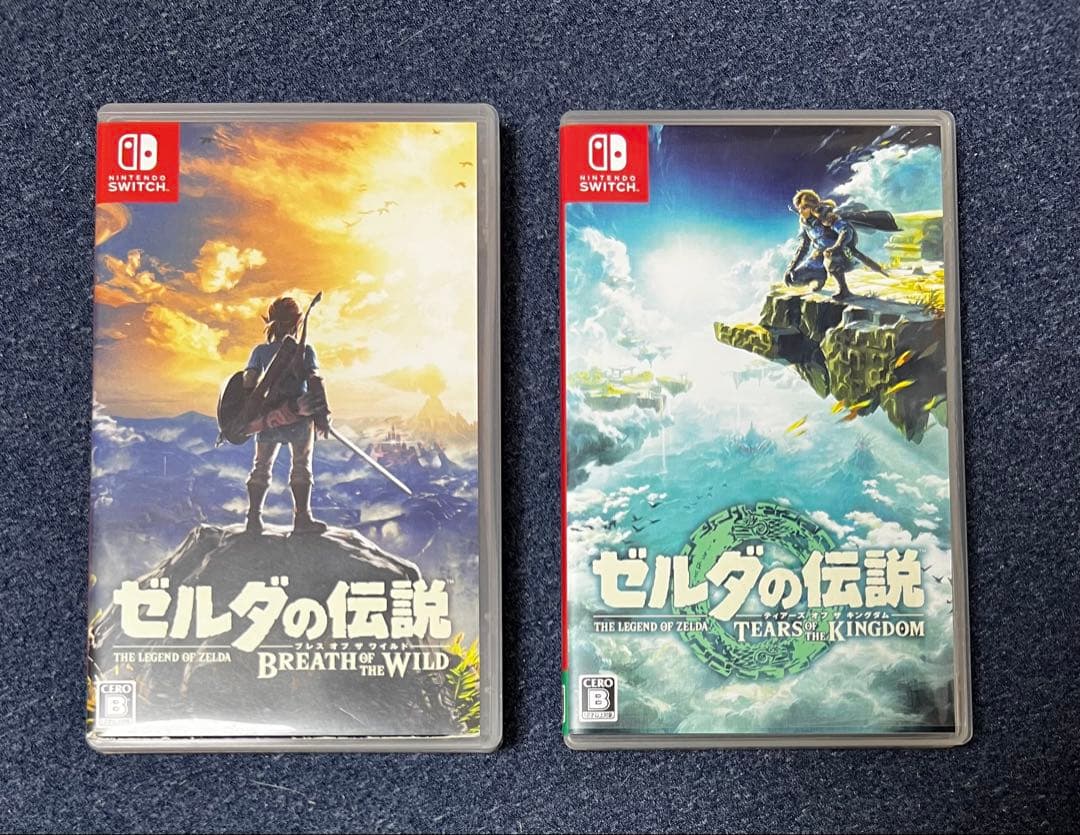 ゼルダの伝説 ティアーズ オブ ザ キングダム、ブレス オブ ザ ワイルド ゼルダの伝説 ブレス オブ ザ ワイルド』と『ゼルダの伝説 ティアーズ