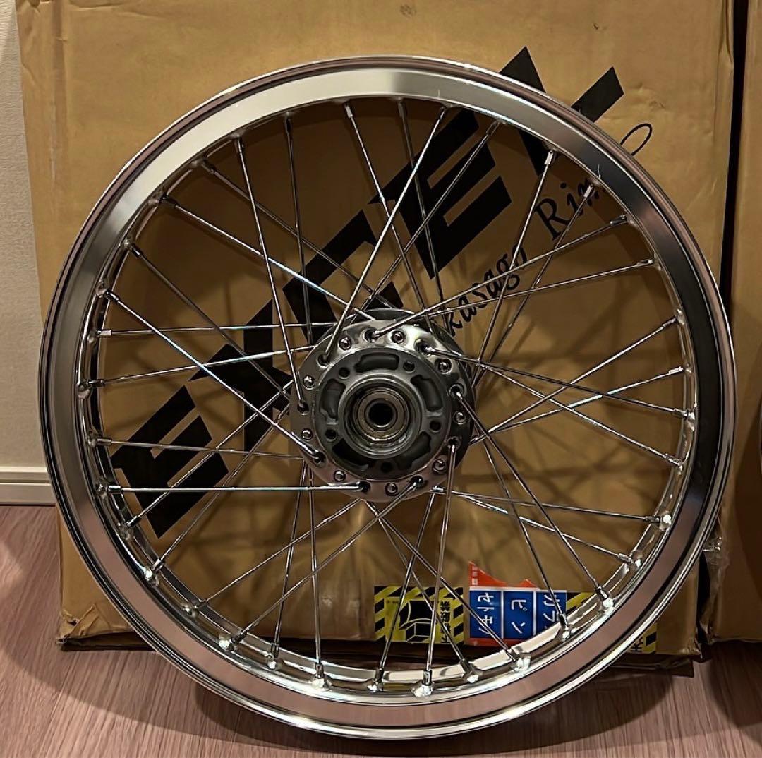 CB250T EXCEL製Hリム 前後 バブ ホーク - メルカリ