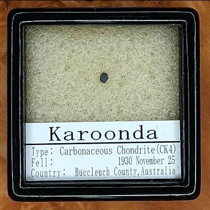 超希少！カルーンダ隕石 標本 隕石のレア度：希少 | 隕石販売.jp