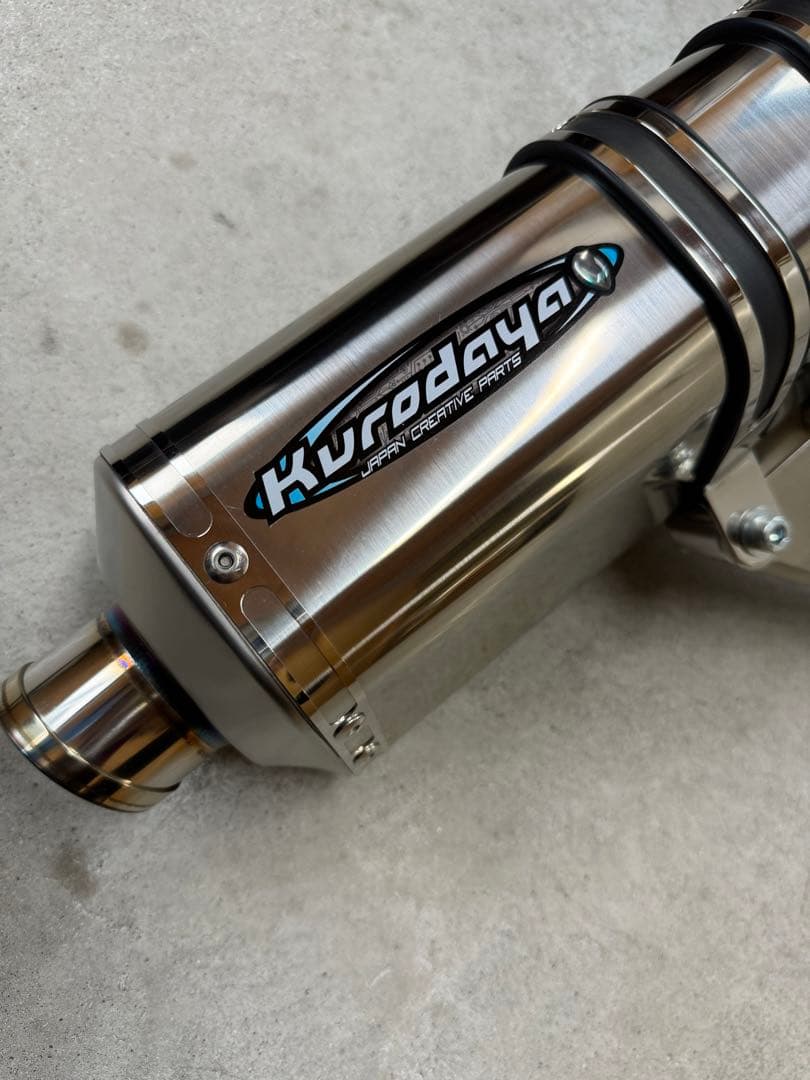 シグナス 黒田屋マフラー - メルカリ