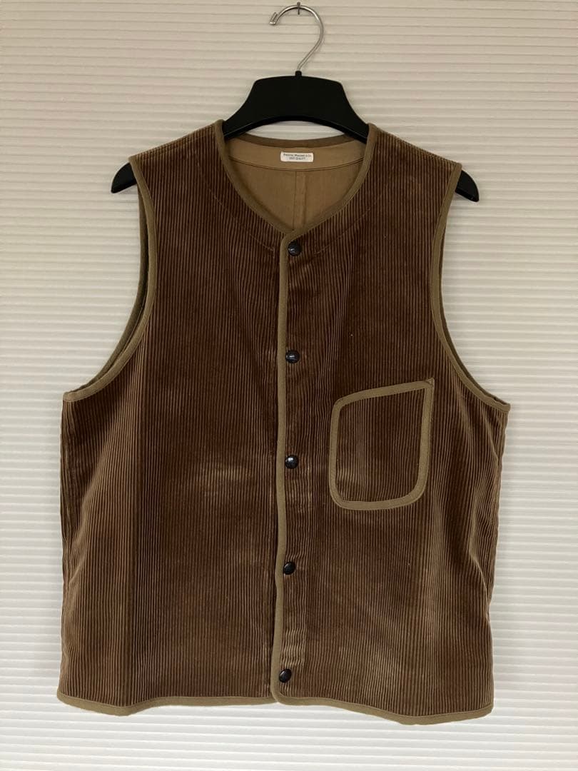 phigvel フィグベル コーデュロイベスト - メルカリ