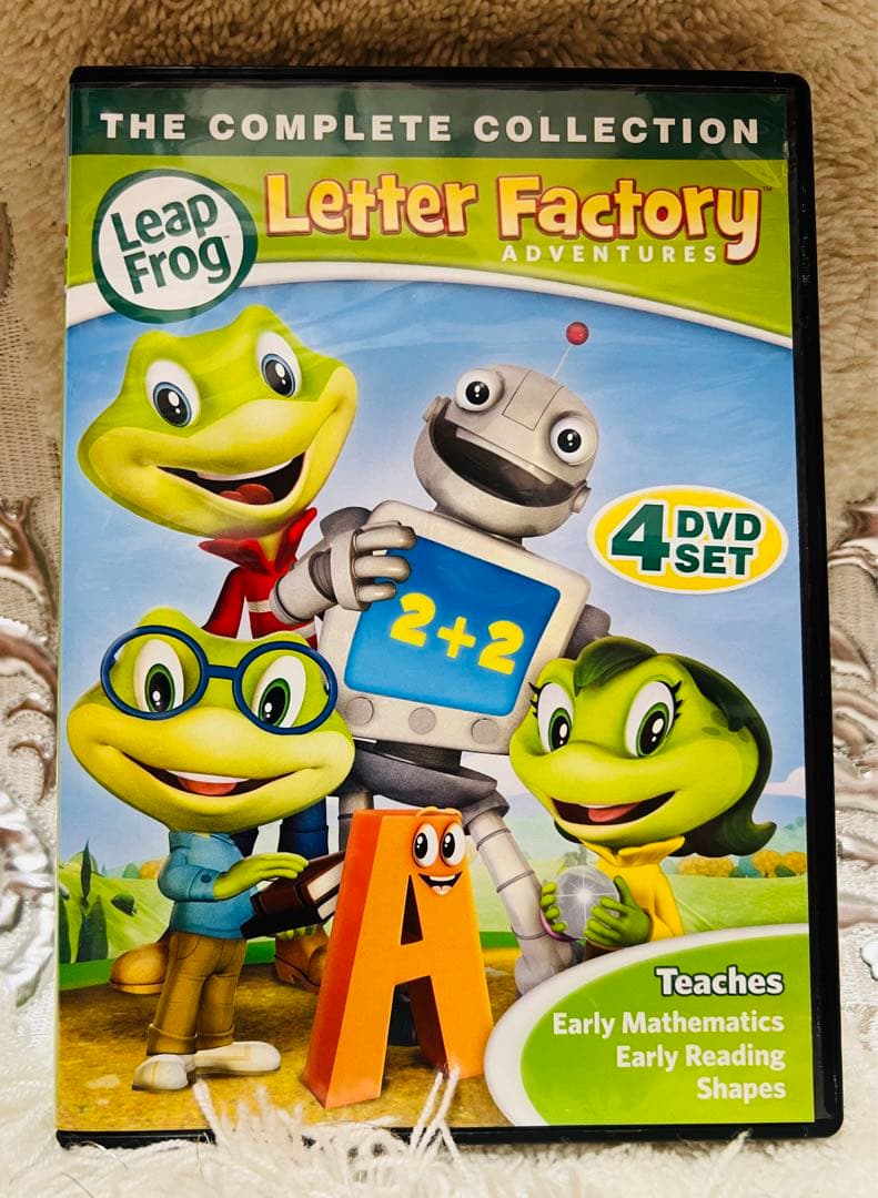 希少Leap Frog 英語DVD Letter Factory 4DVDセット - メルカリ