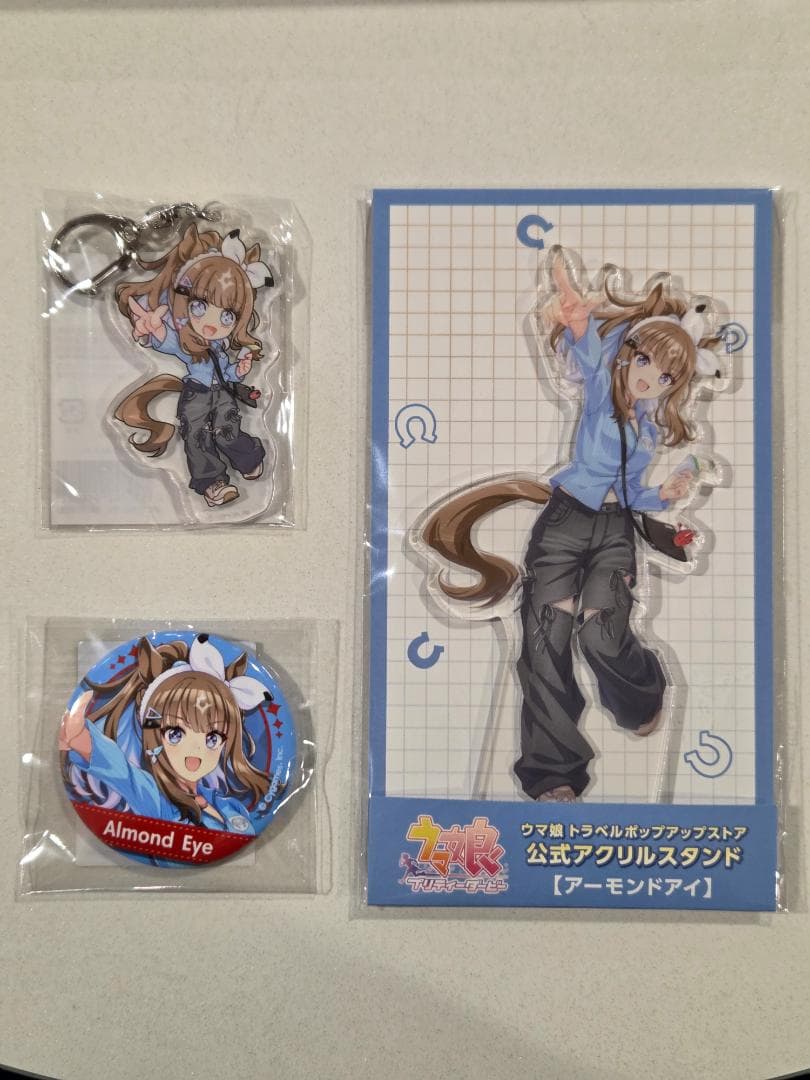 ウマ娘トラベルPOP UP STORE 新千歳空港 アーモンドアイ セット - メルカリ