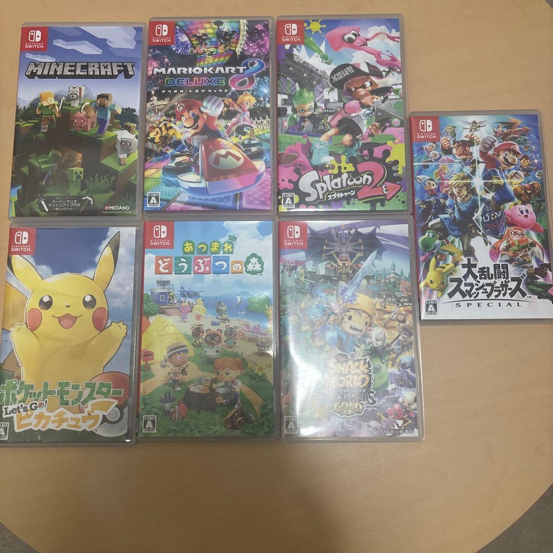 d*K様 Nintendo Switch ゲームセット 7本 d*K様 Nintendo Switch ゲームセット 7本 Nintendo Switch ゲーム
