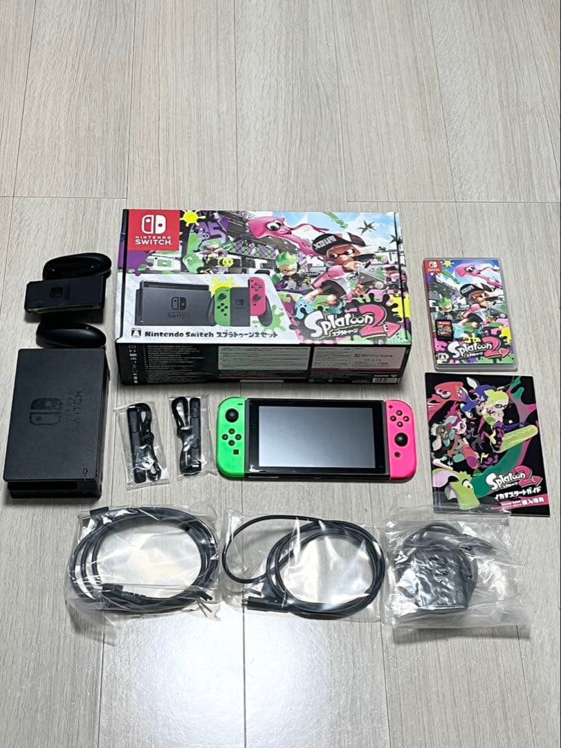 Switch本体 スプラトゥーン プロコン Nintendo Switch 新品 Nintendo switch Proコントローラー スプラ