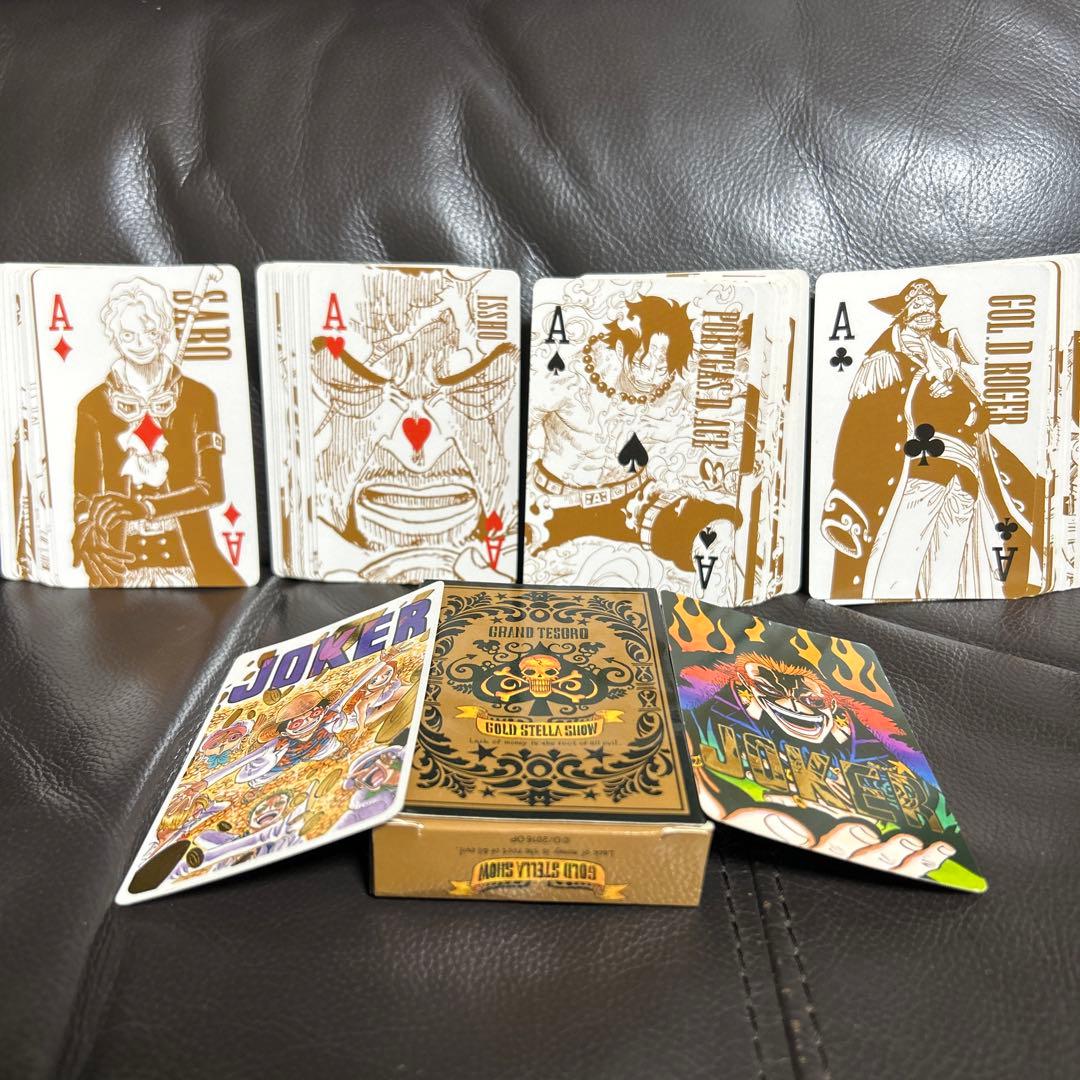 ワンピース トランプ ゴールド - メルカリ