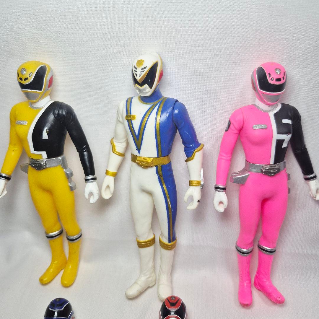 特捜戦隊デカレンジャー ソフビフィギュアセット17センチ - メルカリ