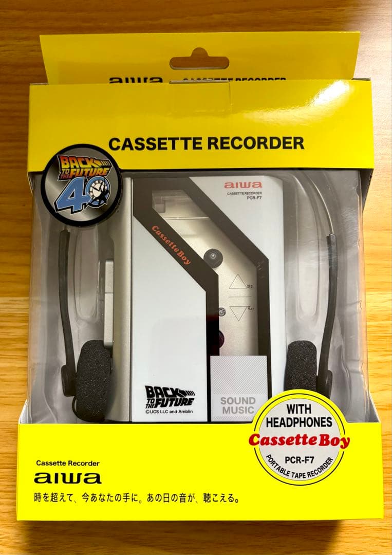 【新品未開封】バックトゥザフューチャー ポータブルカセットプレーヤー ドンキ m59249393658_1.jpg?1762616205