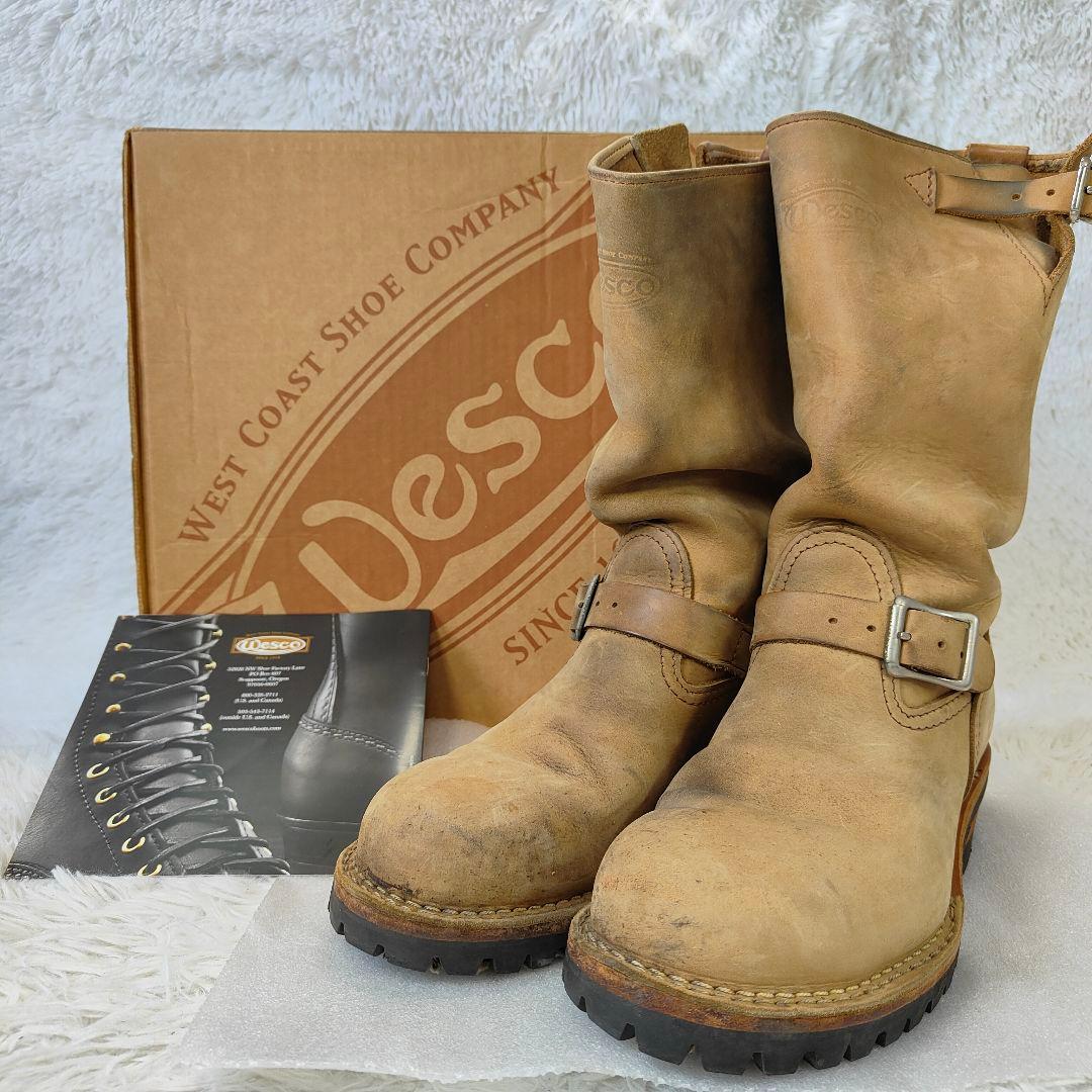 WESCO ウエスコ ボス スエード ブーツ BOSS　7E　25cm Wesco ウエスコ ボス 7.0E ブラック 福祿壽カスタム | White's
