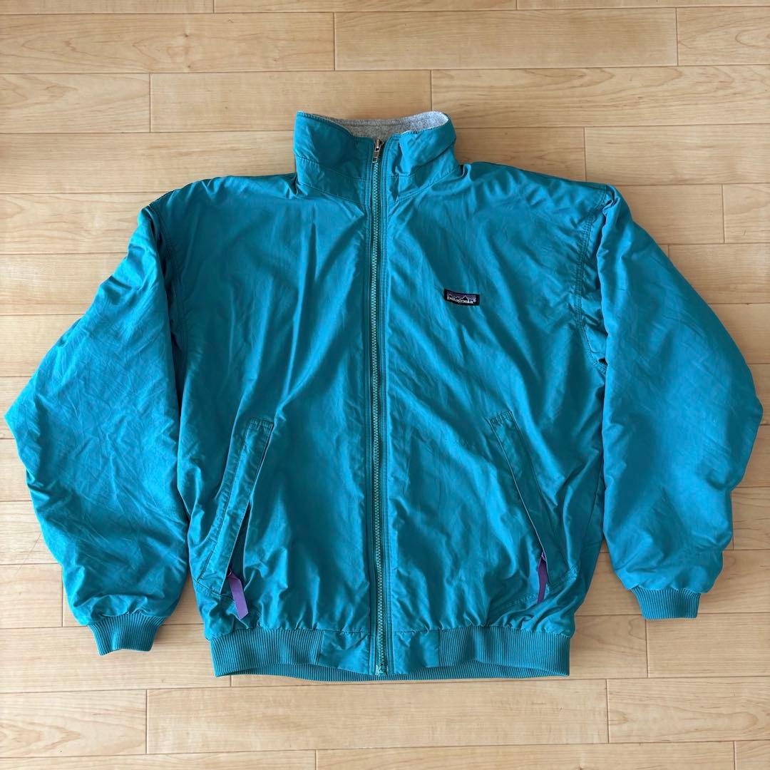 patagonia シェルドシンチラジャケット ターコイズ 90s USA - メルカリ