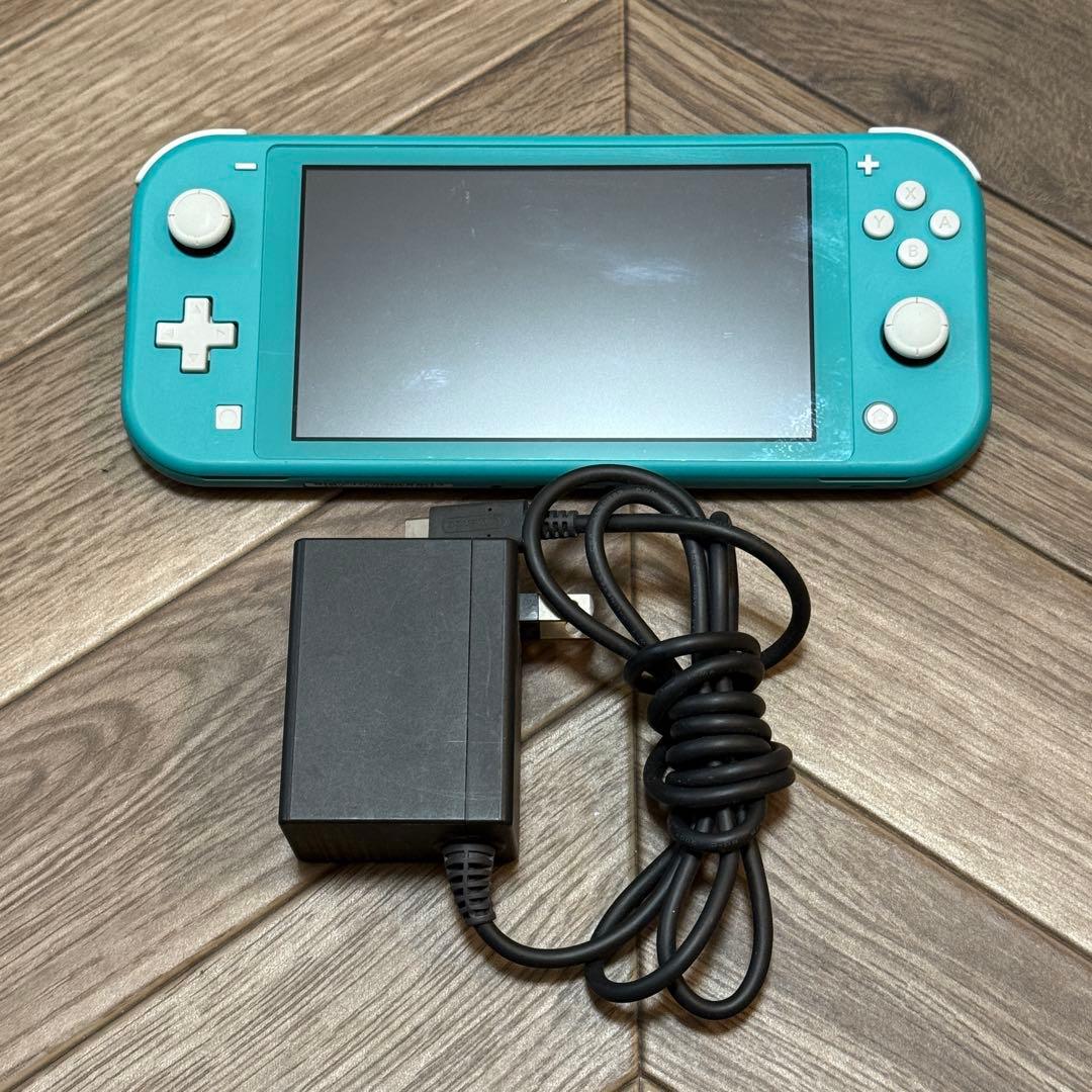 Nintendo Switch Lite ターコイズ 本体と充電器セット Nintendo Switch Lite ターコイズ 本体 充電器付き｜Yahoo!フリマ（旧