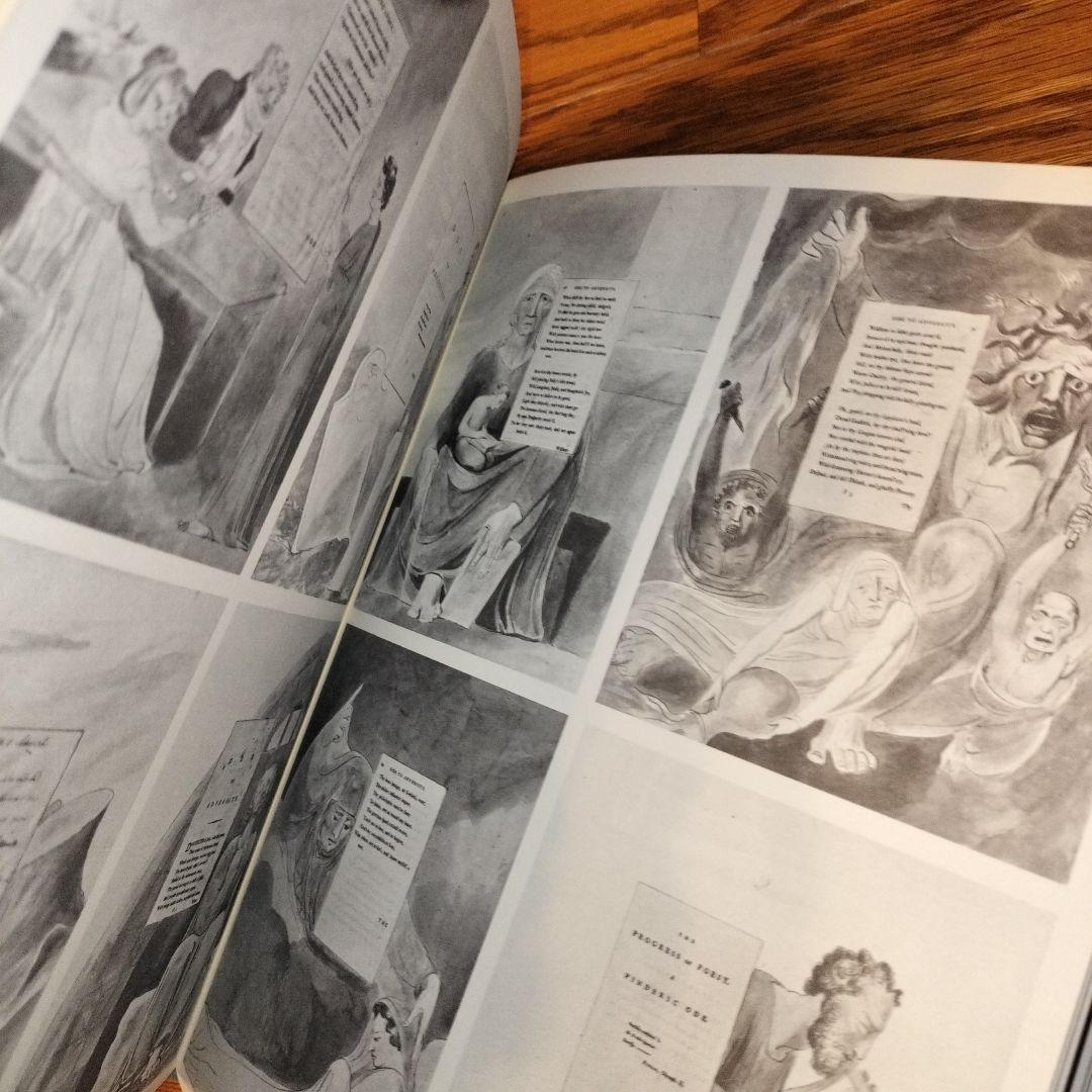 ウィリアム・ブレイク 水彩画 グレイの詩集 - メルカリ