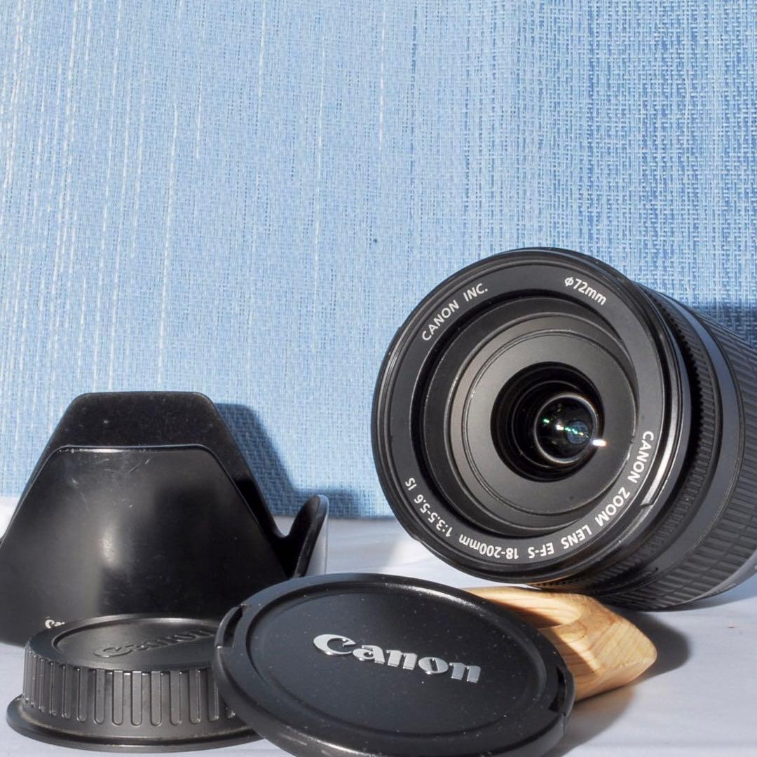 ⭐️広角も望遠もOK！EFーS 18-200mm f:3.5-5.6 IS⭐️