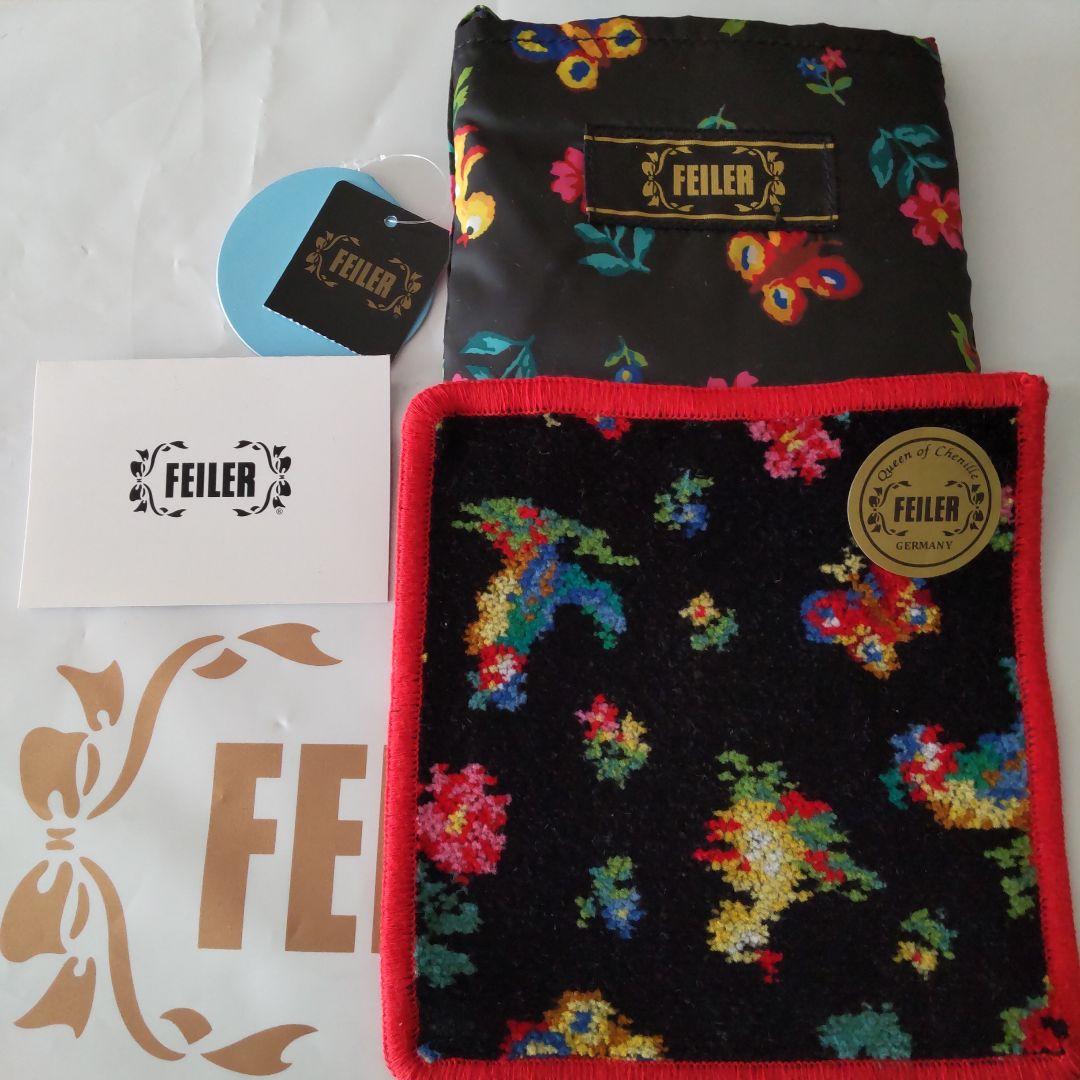 新品未使用✿FEILER エコバッグ& プティタオルハンカチ　セット　ハイジ 再販日時のご案内】FEILER×familiar第2弾 コラボレーション限定