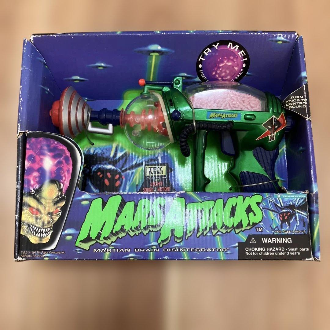 マーズアタック スペース　ガン　未開封　光線銃　フィギュア スピリットハロウィン社 マーズ・アタック! 原子光線銃 アトミック