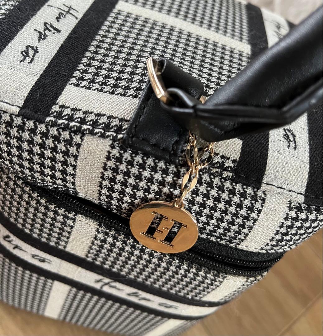 Her lip to Jacquard Vanity Bag バニティバッグ