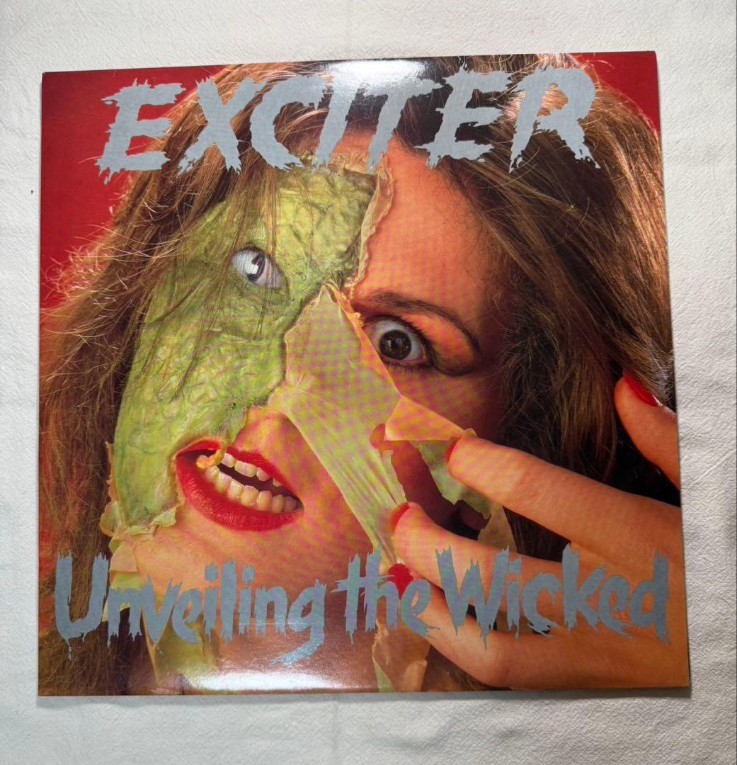 EXCITER Unveiling The Wicked LP レコード Exciter – Unveiling The Wicked – Vinyl (LP, Album, Repress), 1986