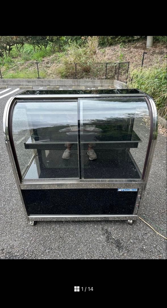 【たつ】業務用　冷蔵ショーケース ホシザキ（HOSHIZAKI） （新品）ホシザキ 冷蔵ショーケース 149L 幅