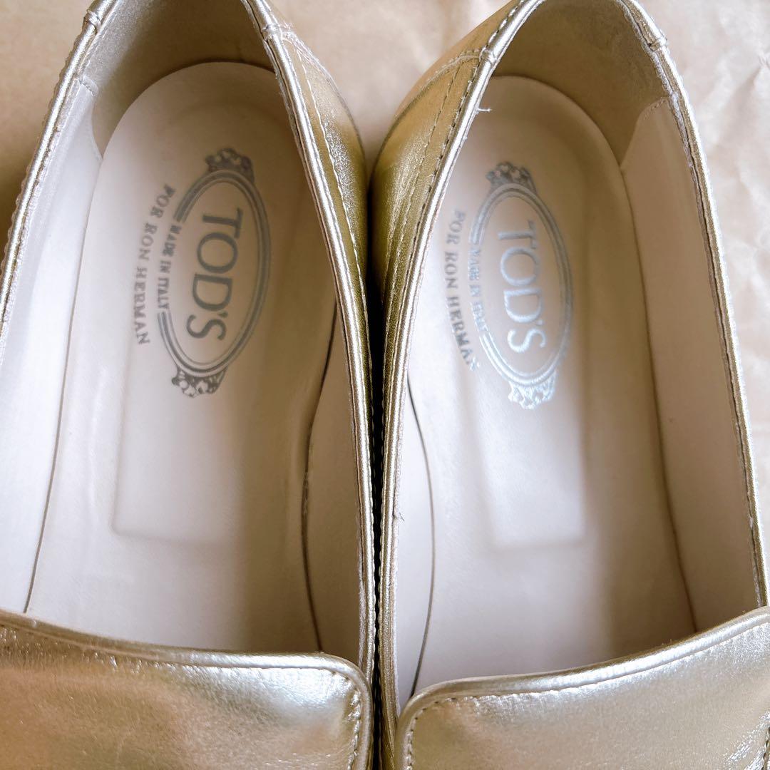 辺見えみりさん着用】TOD'Sロンハーマン24cmコラボローファー37