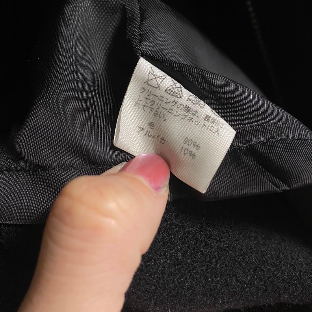 ZUCCA 2009-2010aw ウールコート アルパカ archive 黒 - メルカリ