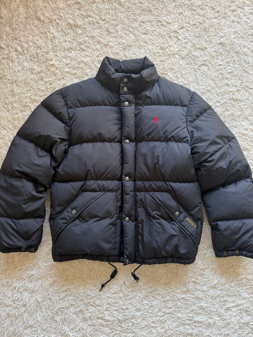 Polo Ralph Lauren ブラック ダウンジャケット Mサイズ POLO RALPH LAUREN（ポロ・ラルフローレン） ダウンジャケット ダウン