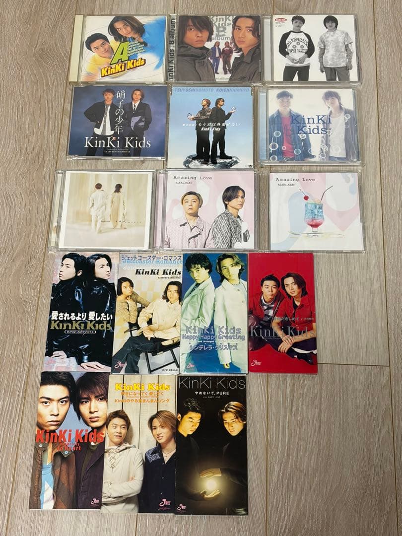 KinKi Kids CD シングル アルバム 16枚セット - メルカリ