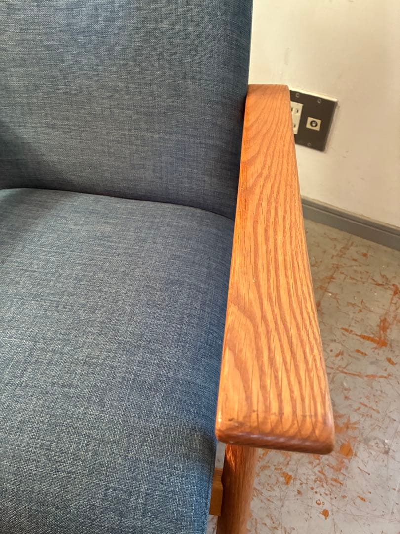 ハンス・J・ウェグナー チェア GE260 リプロダクト ネイビー - メルカリ