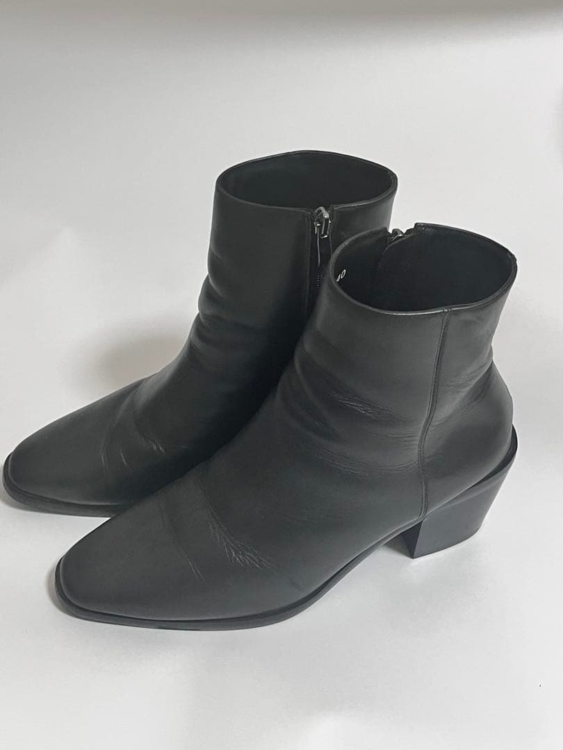 Lui's 本革ヒールブーツ ルイス 40 - メルカリ