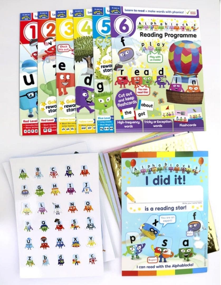 洋書 Alphablocks Reading Programme Alphablocks Reading Programme - Review - Mummy's Little Stars
