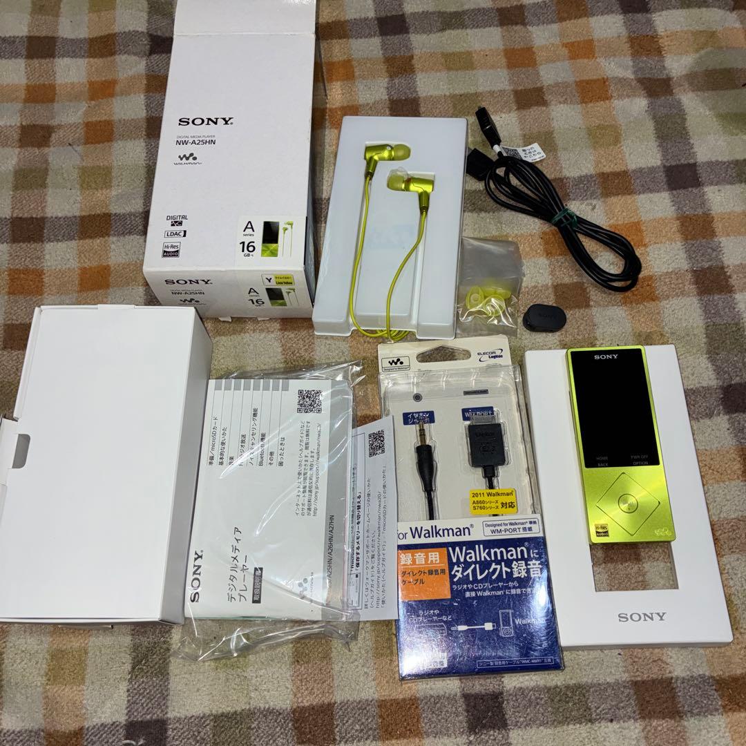 美品　WALKMAN NW-A25HN ウォークマン SONY ソニー ac669a9096e0deb.jpg