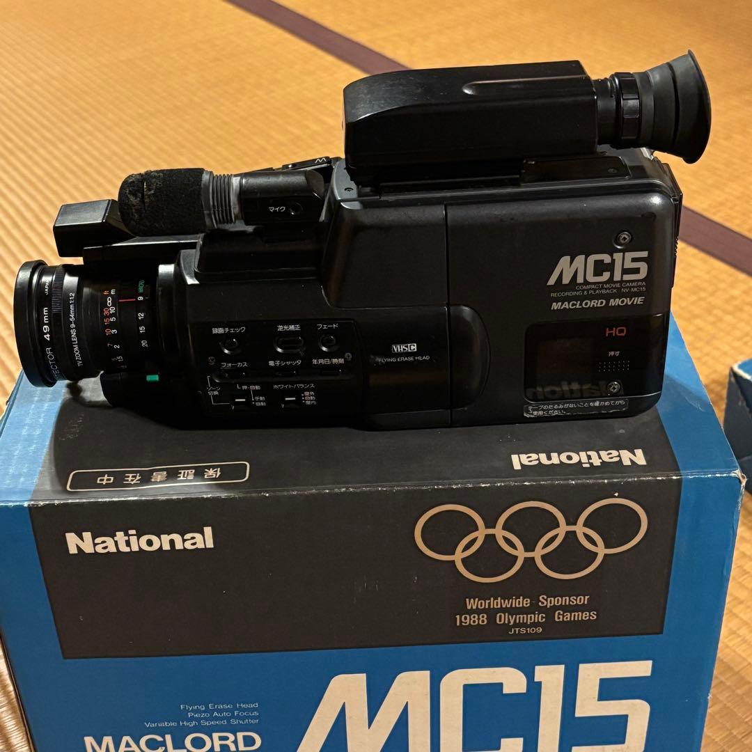 ナショナル マックロードムービー NV-MC15 ビデオカメラ - メルカリ
