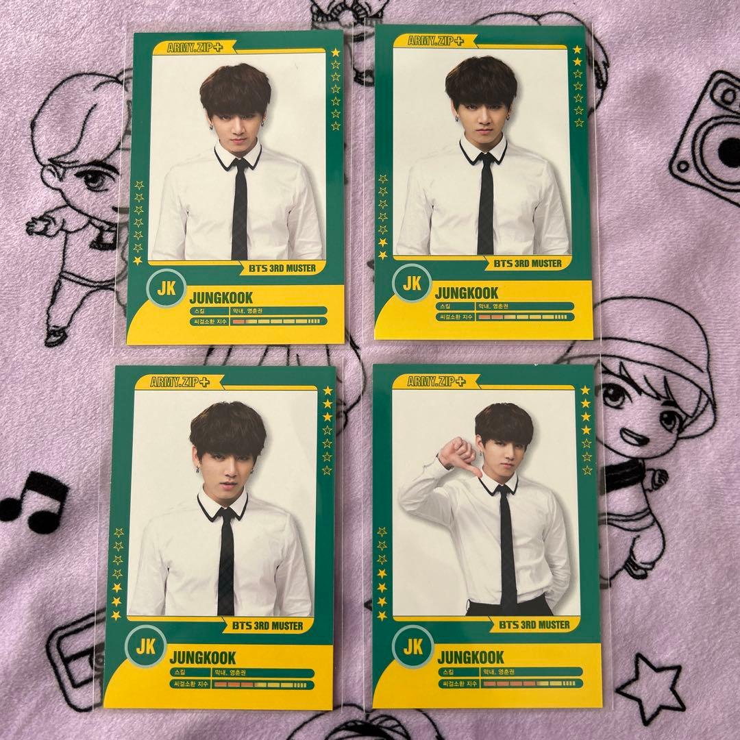 BTS 3rd muster プレイヤーカード JungKook グク - メルカリ