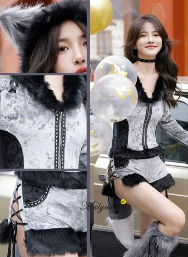 あ*い様 マリームーン ロングスリーブウルフ - メルカリ