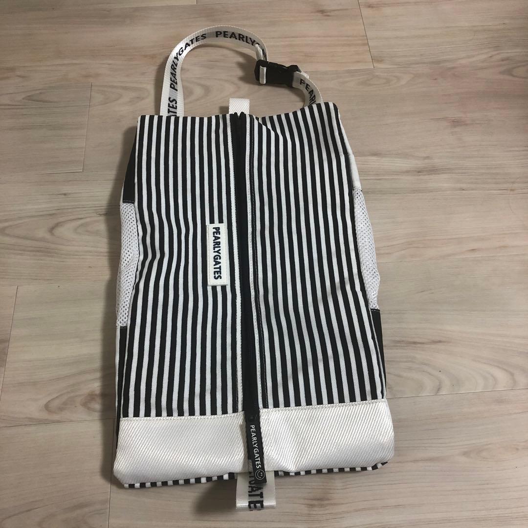 パーリーゲイツゴルフシューズ入れバッグ PEARLY GATES（パーリーゲイツ） 【PREMIUM CHOICE】PEARLY GATES