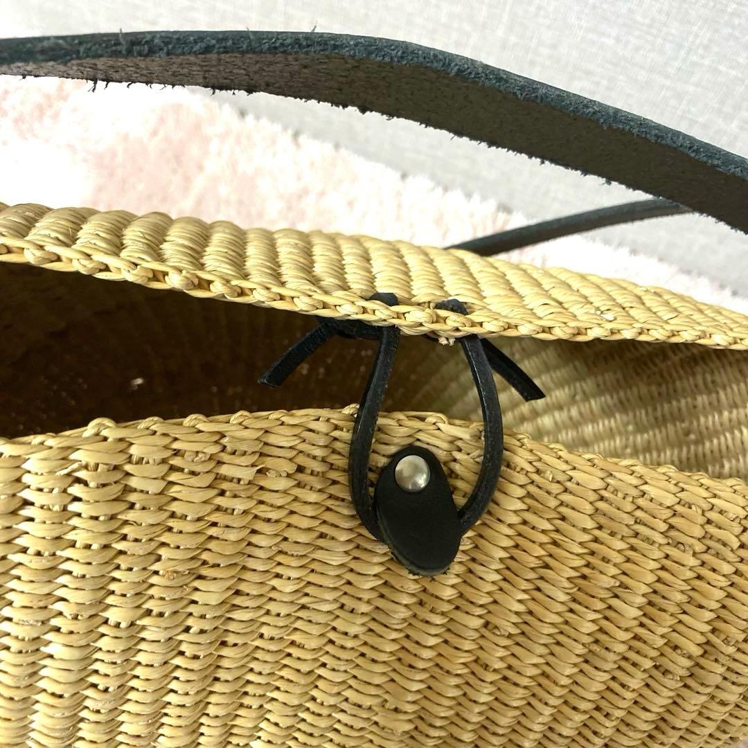 本日限定]新品 イネスブレッサンド MEDIUM WALNUT かごバッグ - メルカリ