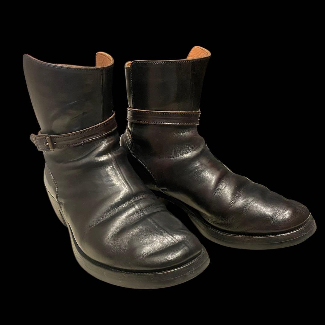CRUX DELUXE ジョッパーブーツ us 茶芯 Guidi ホースバット Makers/メイカーズ】「Short Engineer Boots”GUIDI HORSE BUTT