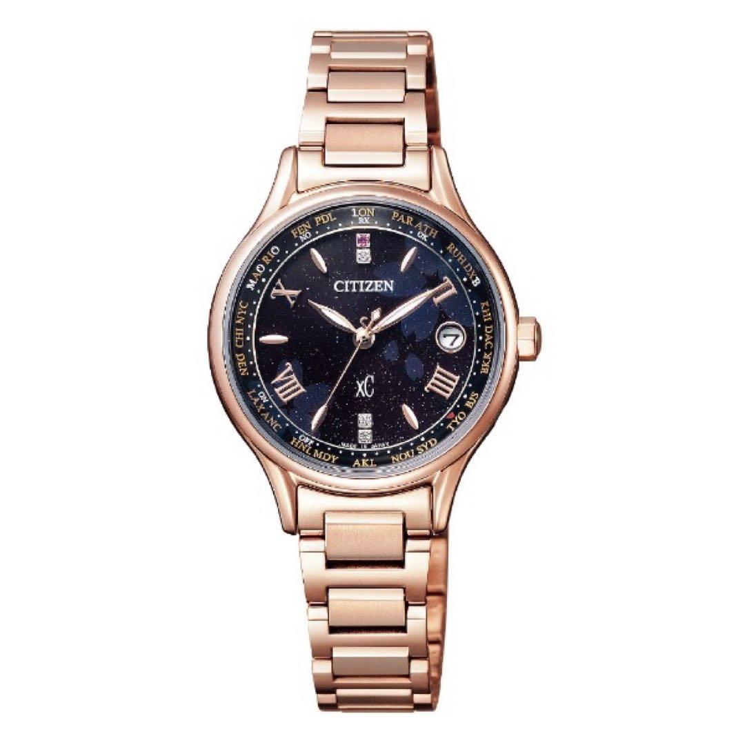 ⭐︎限定品⭐︎超美品⭐︎CITIZEN XC クロスシー 電波時計 正規品】【電池交換不要】シチズン クロスシー 腕時計 CITIZEN XC 時計
