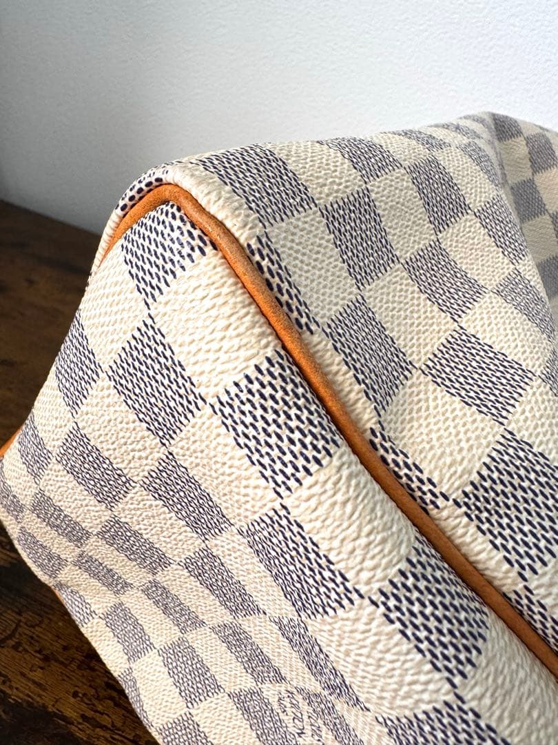 ルイヴィトン スピーディ25 ダミエ アズール N41534 巾着袋付き - メルカリ