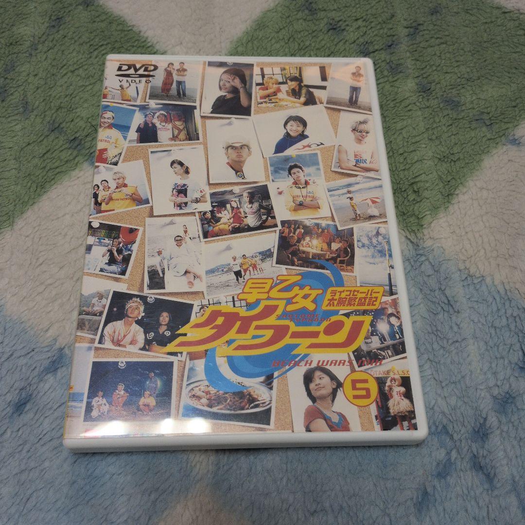 DVD　ドラマ　早乙女タイフーン　5巻セット