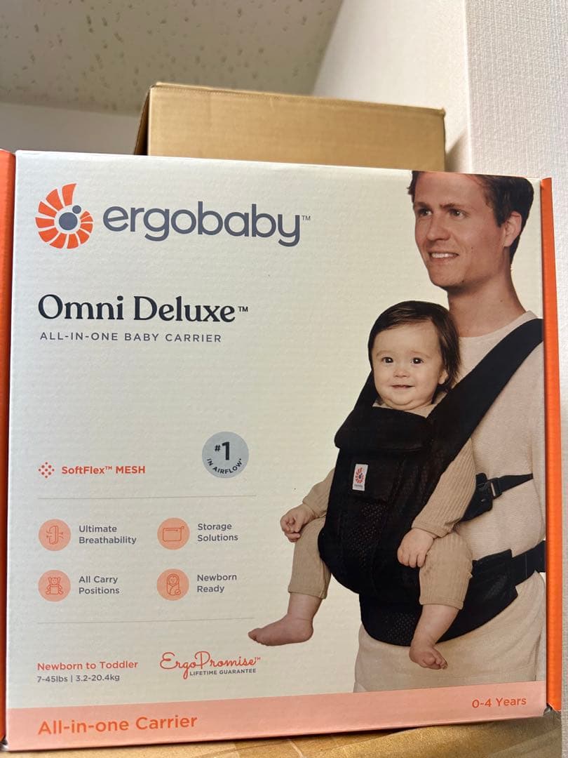 ergobaby Omni Deluxe 抱っこ紐 佳奈 楽天市場】【公式】 エルゴベビー オムニ デラックス 抱っこ紐 新生児
