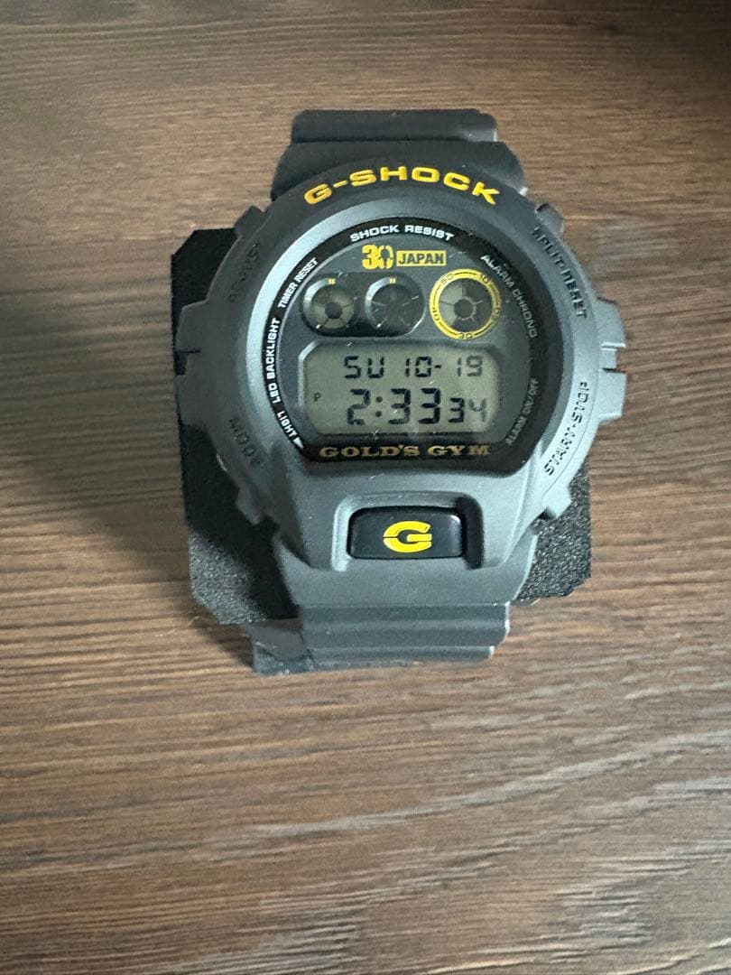 G-SHOCK GOLD'S GYM デジタル腕時計 G-SHOCK × GOLD'S GYM コラボモデル 発売日の昨日8月2日（土）に活動
