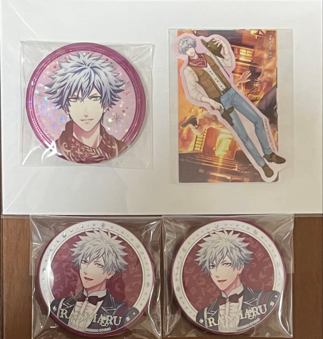 うたプリ 15周年 ワンダーランド ジュエリー 缶バッジ 黒崎蘭丸 - メルカリ