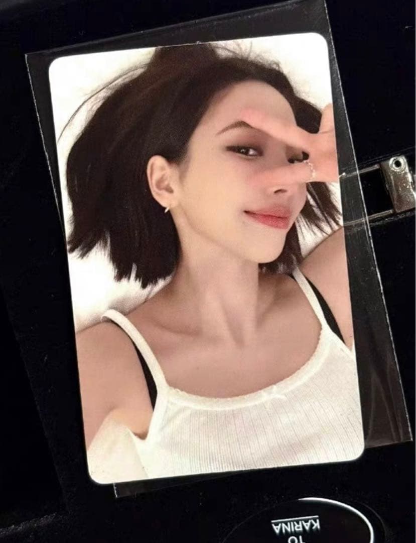 aespa カリナ 2025 バースデーキット 中国限定 特典トレカ 2025 Aespa Karina Birthday Photocard Set Official With Tracking
