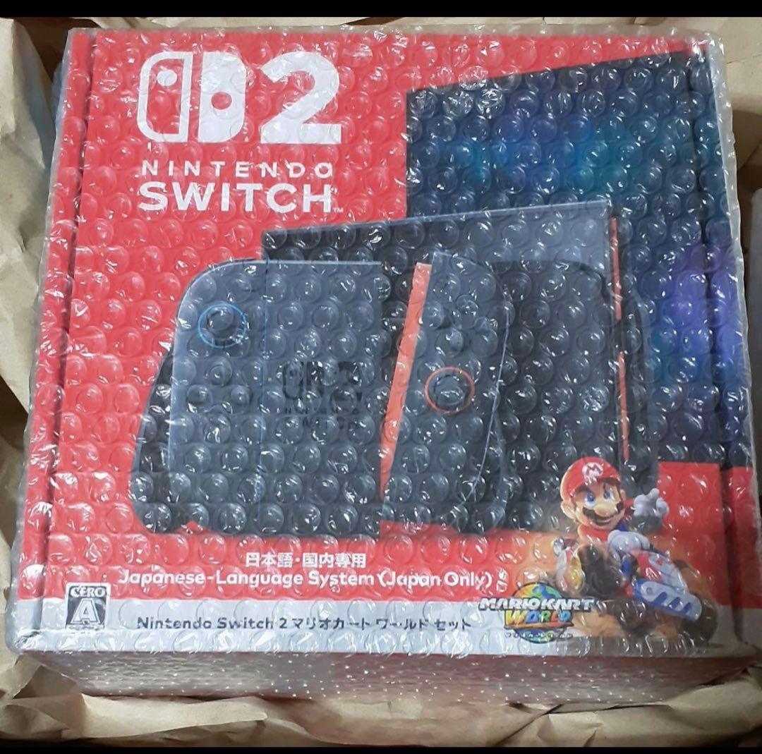 Nintendo Switch2 本体 新品未使用 マリオカート Nintendo Switch 新品 (Nintendo 2 マリオカート ワールドセット) 日本