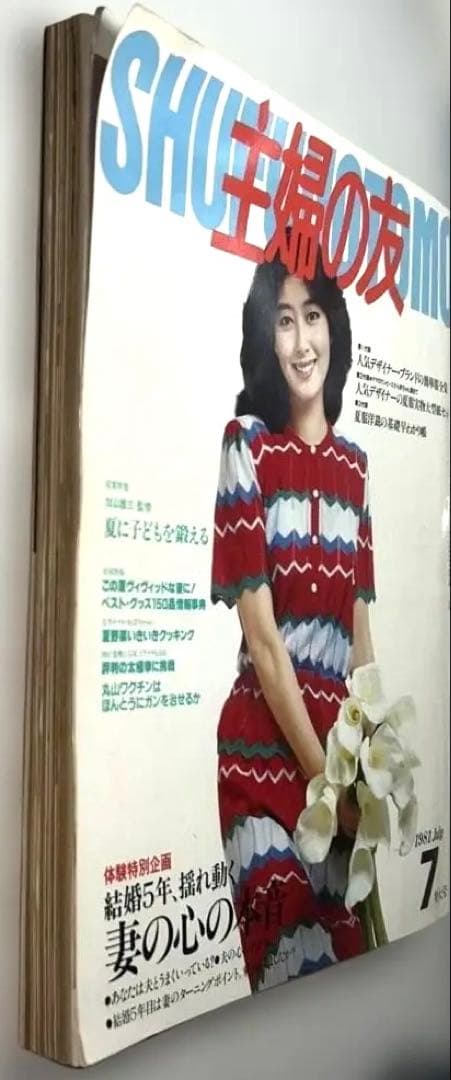 昭和レトロ【1981年7月1日発行】第65巻第7号通算785号主婦の友7月特大号