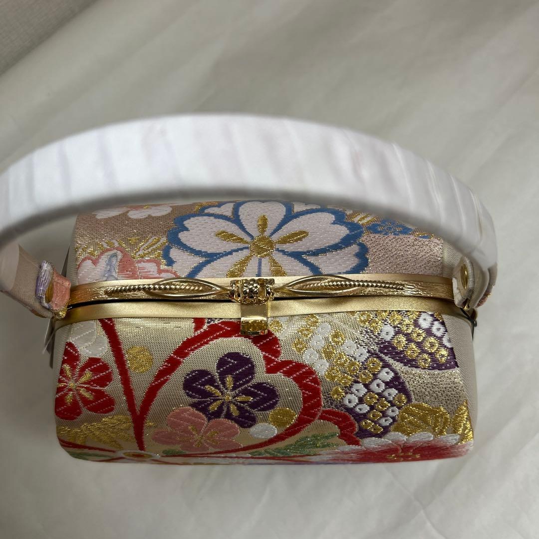 きょうこ様専用No.38 和装 草履、バッグセット 正絹 帯地 新品未使用