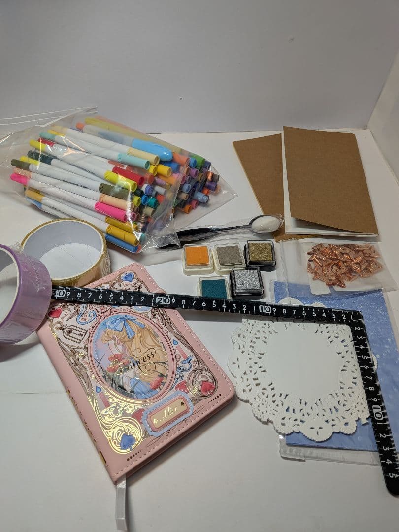 ⑤コラージュ シール 紙もの シーリング