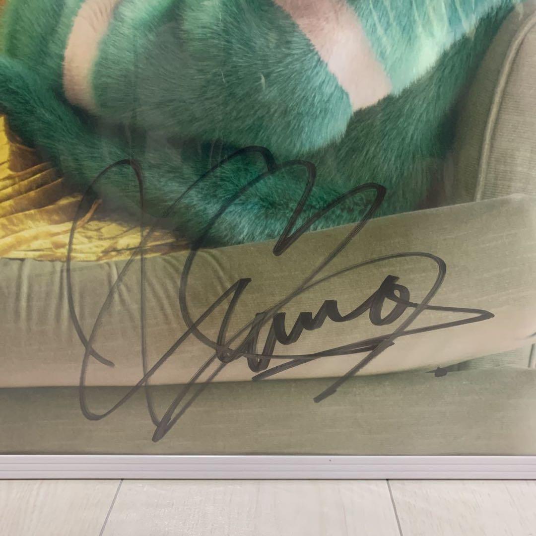 西野カナ LOVE it アルバムハガキ当選品ビッグポスター 直筆サイン