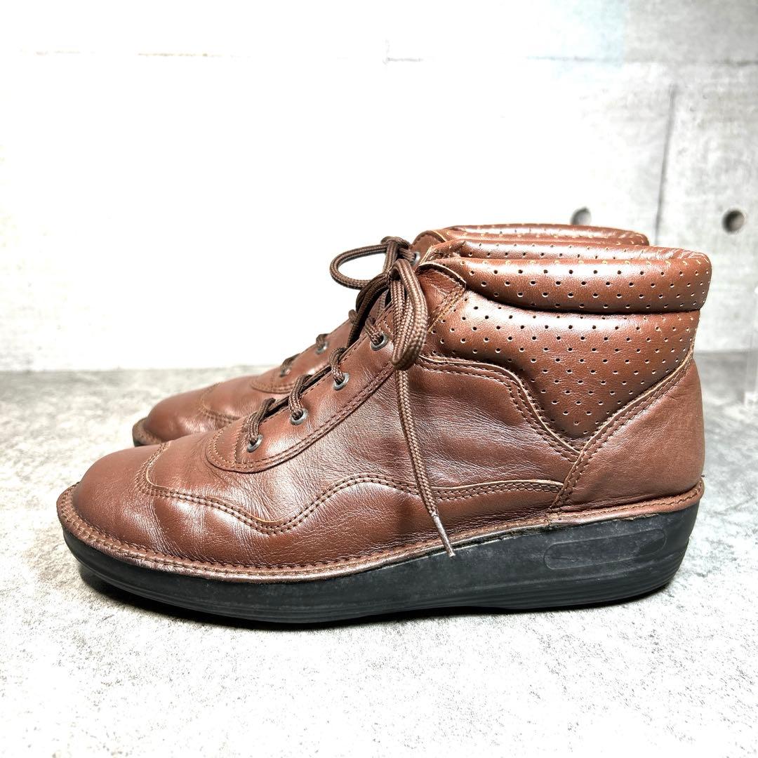 極美品【Strober】ストロバー/ハイカット✨レザー スニーカー